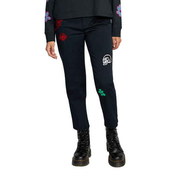 RVCA Γυναικείο παντελόνι Mark Oblow - Tailored Trousers For Women